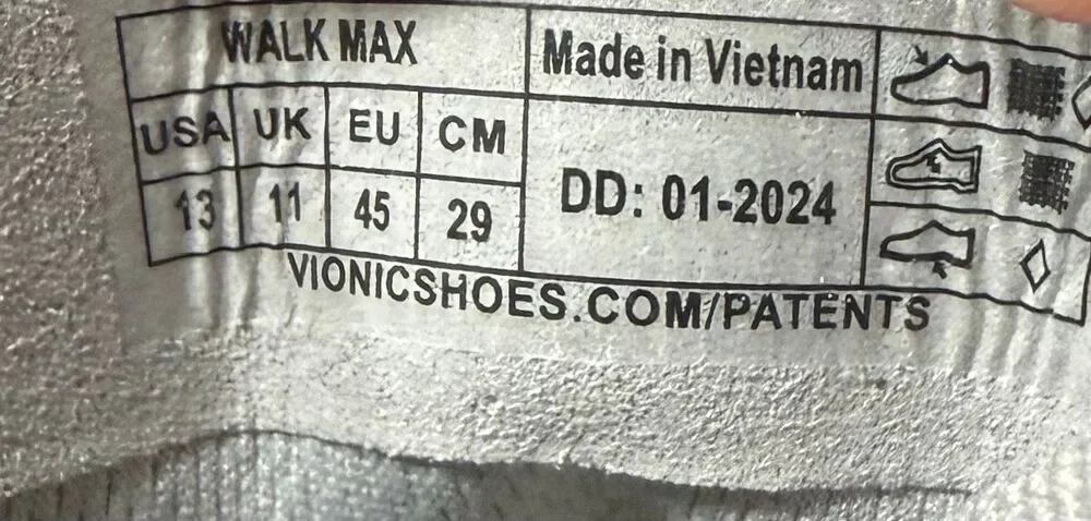 Vionic Women's Walk Max Sneaker New Size 13